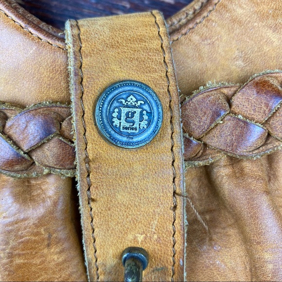 Cole Haan G Series Leather Saddlebag Handbag - Picture 3 of 12